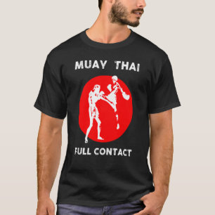 Muay Thai  Retro Kickboxing Boxing T-Shirt