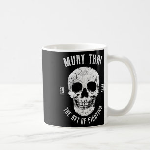 Muay Thai Skull - Thai Boxing And Kickboxing Coffee Mug