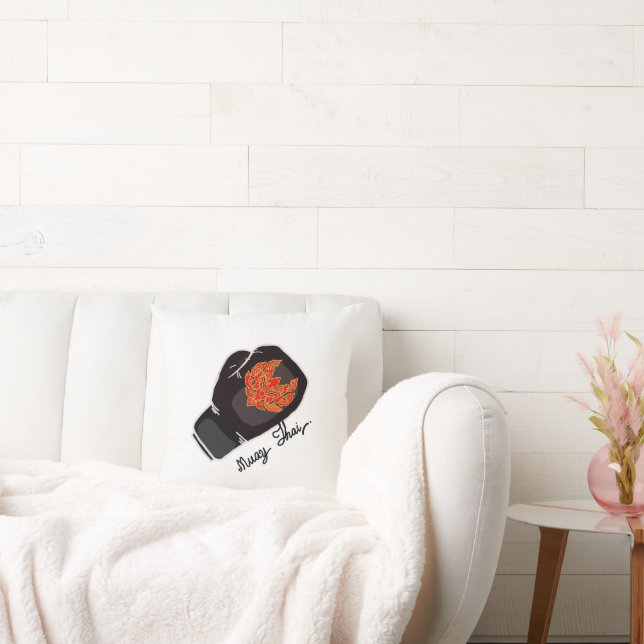 Muay Thai style. Cushion (Couch)