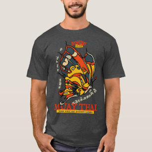 Muay Thai Tattoo Butterfly T-Shirt