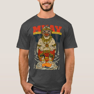 Muay Thai Tattoo Hanuman The Art of Eight Limbs TS T-Shirt
