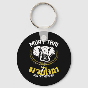 Muay Thai Thai Boxing Elephant Gift Martial Arts Key Ring