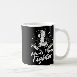 Muay Thai Thailand Fist Ring Knee Fighter Techniqu Coffee Mug