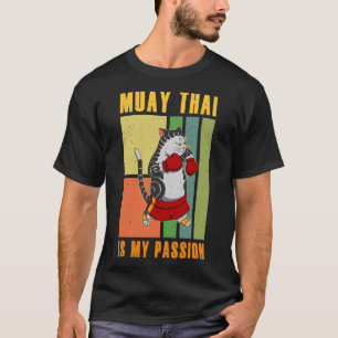 Muay Thai Thailand Fist Ring Knee Fighter Techniqu T-Shirt