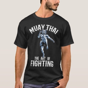 Muay Thai Tiger Fighter  Nak Muay Kickboxing T-Shirt