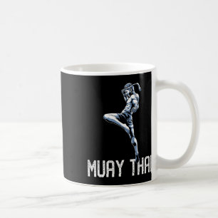 Muay Thai Tiger - Nak Muay, Kickboxing Gift Coffee Mug