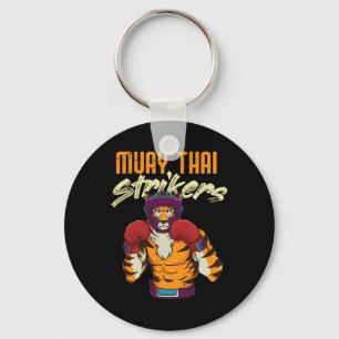 Muay Thai Tiger Thai Boxing Thailand Kickboxing 1 Key Ring