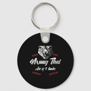 Muay Thai Tiger - Tiger Thai Boxing And Kickboxing Key Ring
