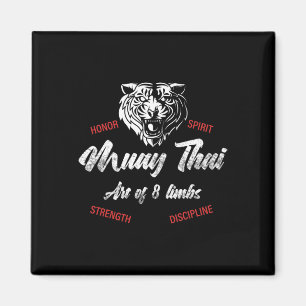 Muay Thai Tiger - Tiger Thai Boxing And Kickboxing Magnet
