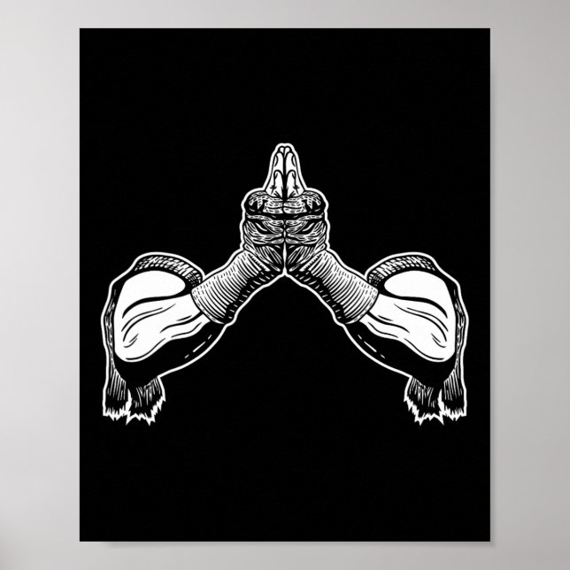 Muay Thai Traditional Wear  Poster (Front)