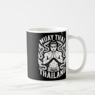 Muay Thai Training Kickboxing Thailand Vintage Tig Coffee Mug