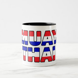Muay Thai Two-Tone Coffee Mug