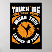 Muay Thai "Versuch mich anzufassen"