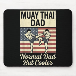 Muaythai dad like a normal dad but cooler vintage mouse pad