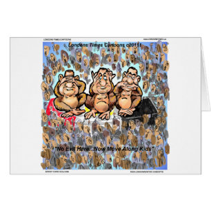 Mubarek Sees No Evil Collectable Cartoon Gifts Etc