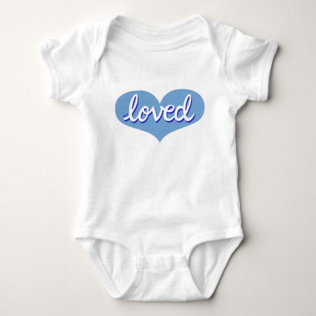 Much Loved - Baby Bodysuit (Front)