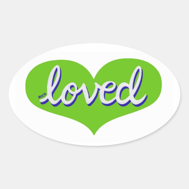 Much Loved - Sticker (Front)