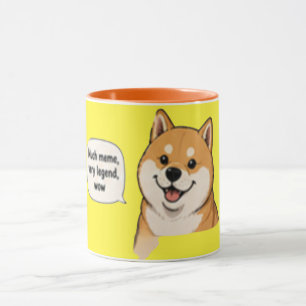 Much Meme My Legend – Funny Viral Quote Mug