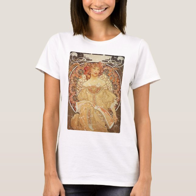Mucha 2 - 1890 - distressed T-Shirt (Front)