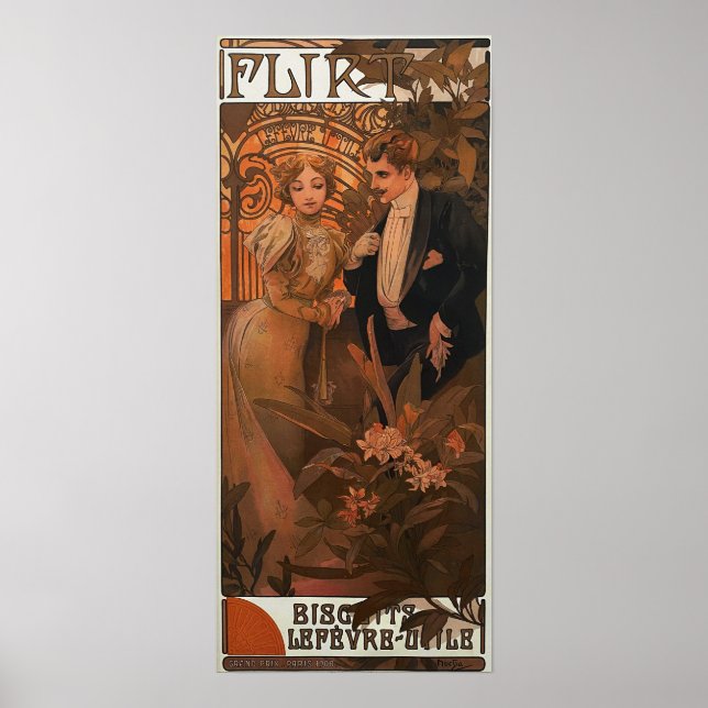 Mucha - Flirt Poster (Front)