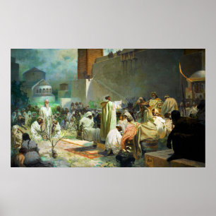 Mucha - Introduction Of Slavonic Liturgy Poster