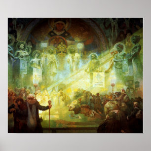 Mucha - Mount Athos 1926 Poster