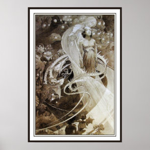 Mucha Poster Print - Illustration from Le Pater ~