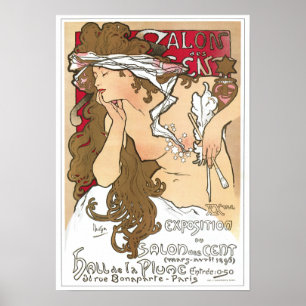 Mucha Poster: Salon des Cent Poster