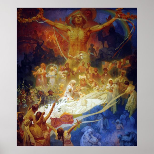 Mucha SLAV EPIC NO. 20  ......... 1926 Poster (Front)