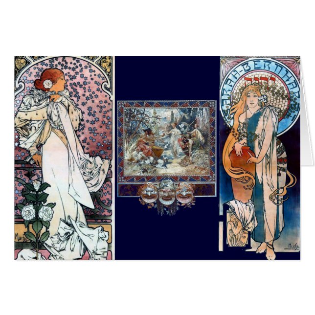 Mucha theatre art deco performing (Front Horizontal)