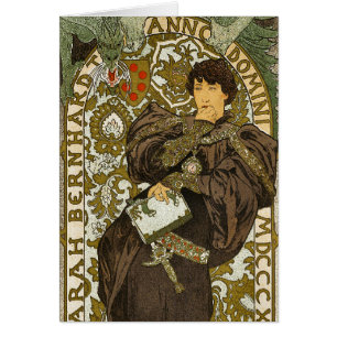 Mucha - Theatre - Lorenzaccio - Art Nouveau