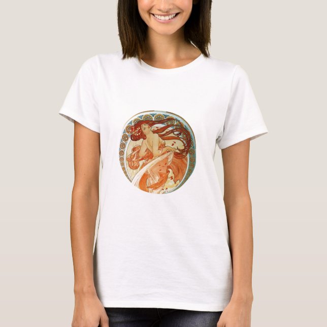 Mucha Woman T-Shirt (Front)