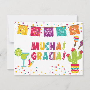 Muchas Gracias Thank you Card