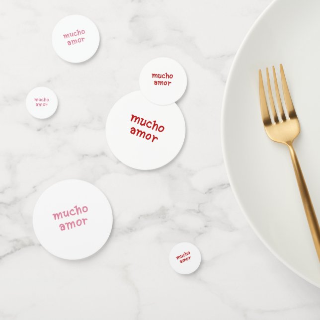 MUCHO AMOR  CONFETTI (Group)