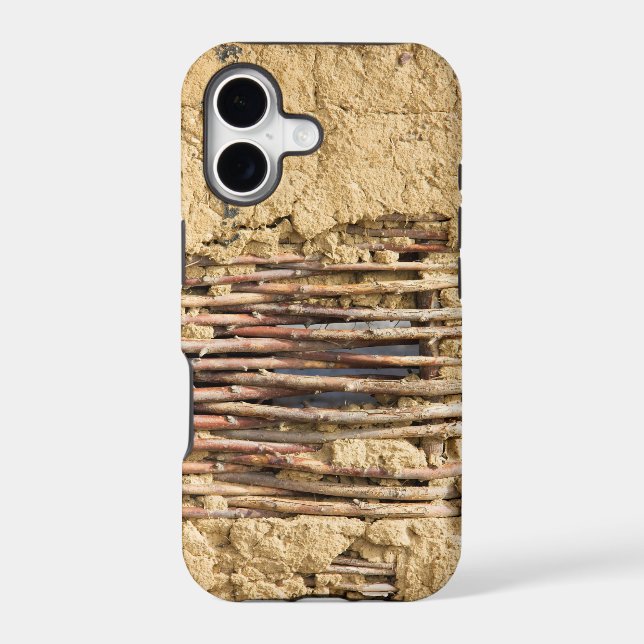 Mud and wattle wall (Back)