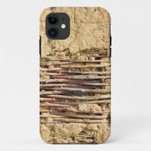 Mud and wattle wall iPhone 11 case