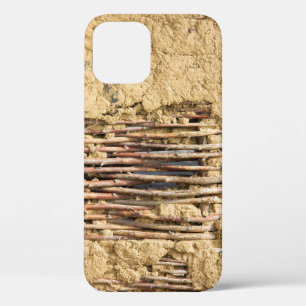 Mud and wattle wall iPhone 12 case