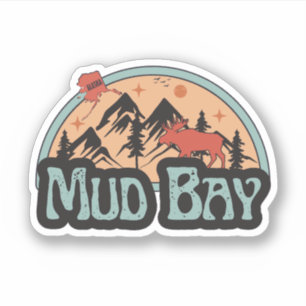Mud Bay, Alaska Sticker