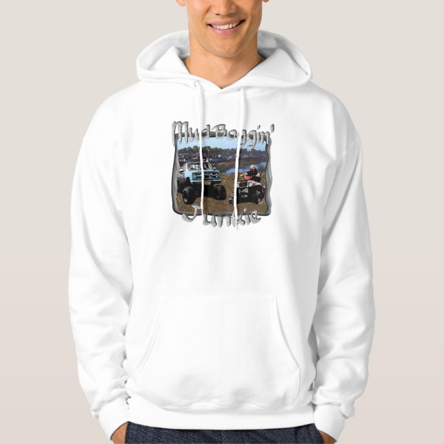 Mud Boggin' Junkie Chevy Hoodie (Front)