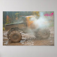 Mud bogging (mudbogging) Truck