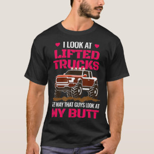 Mud Bogging Mudding Lifted Truck Women  T-Shirt