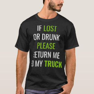 Mud Bogging Mudding Return to Truck  T-Shirt