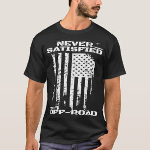 Mud Bogging Mudding USA Flag Patriotic  T-Shirt