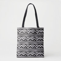 Mud Cloth Black White Pattern African Geometric