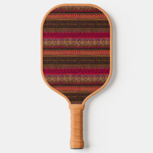 Mud Cloth Pattern African Inspired Beautiful Pickleball Paddle