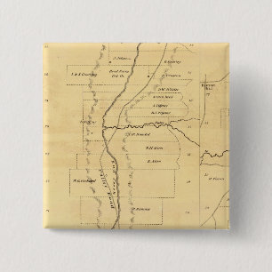 Mud Creek oil lands 15 Cm Square Badge
