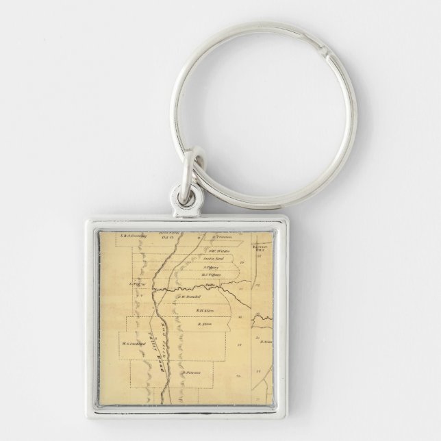 Mud Creek oil lands Key Ring (Front)