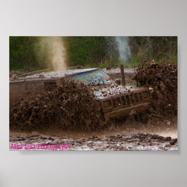 Mud Jeep Poster (Front)