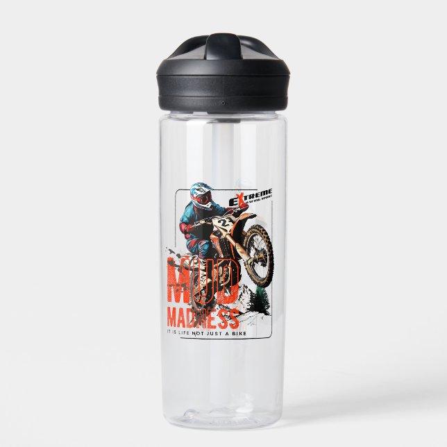 Mud Madness | 20oz Water Bottle (Front)