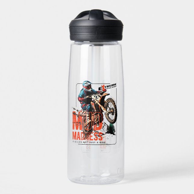 Mud Madness | 25oz Water Bottle (Front)